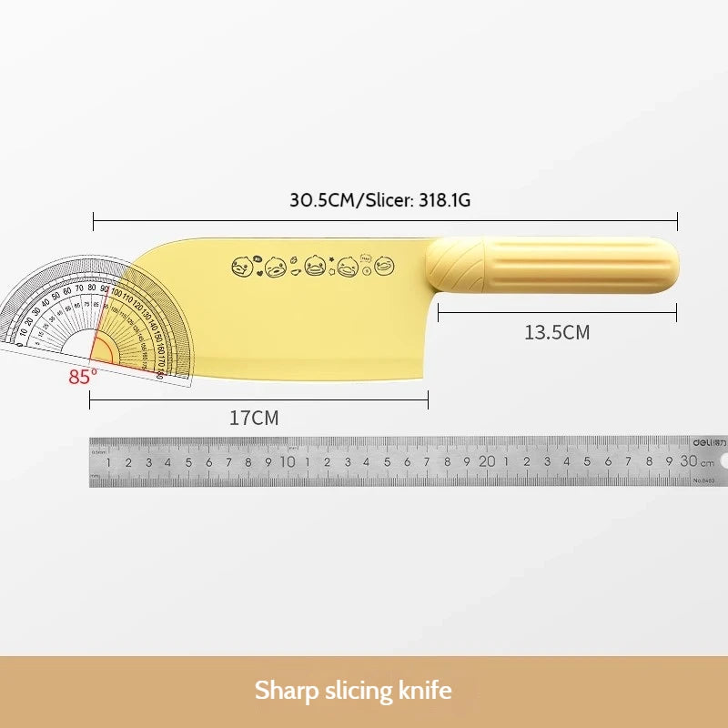 Kitchen Knives Set Stainless steel multi-functional Chef's Knive Vegetable Fruit Meat Cutting Durable Slicing Knife