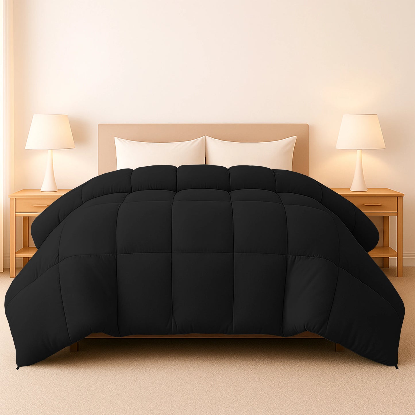 Comforter – 1 Piece Fluffy Duvet  Soft and Cozy Bedding, 102" x 90"