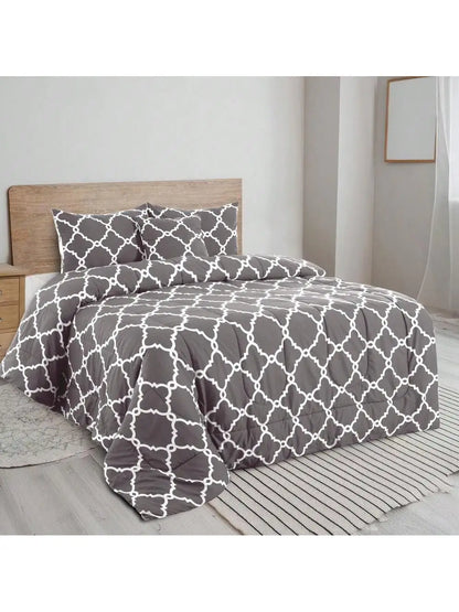 Reversible 5pc Comforter Set 1 Comforter, 2 Pillow Shams