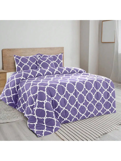 Reversible 5pc Comforter Set 1 Comforter, 2 Pillow Shams