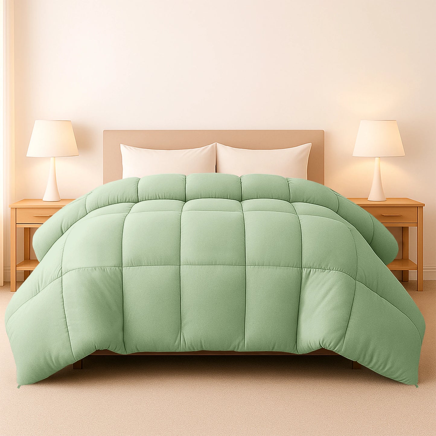Comforter – 1 Piece Fluffy Duvet  Soft and Cozy Bedding, 102" x 90"