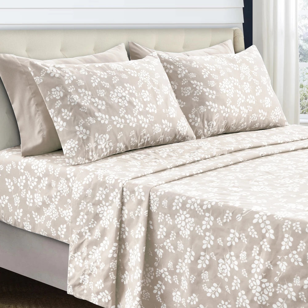Floral Sheet Set - 3 Piece