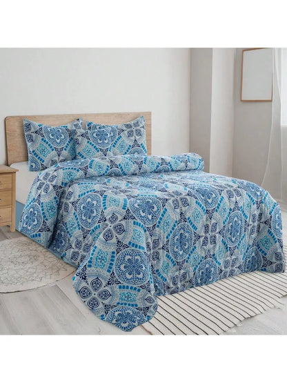 Reversible 5pc Comforter Set 1 Comforter, 2 Pillow Shams