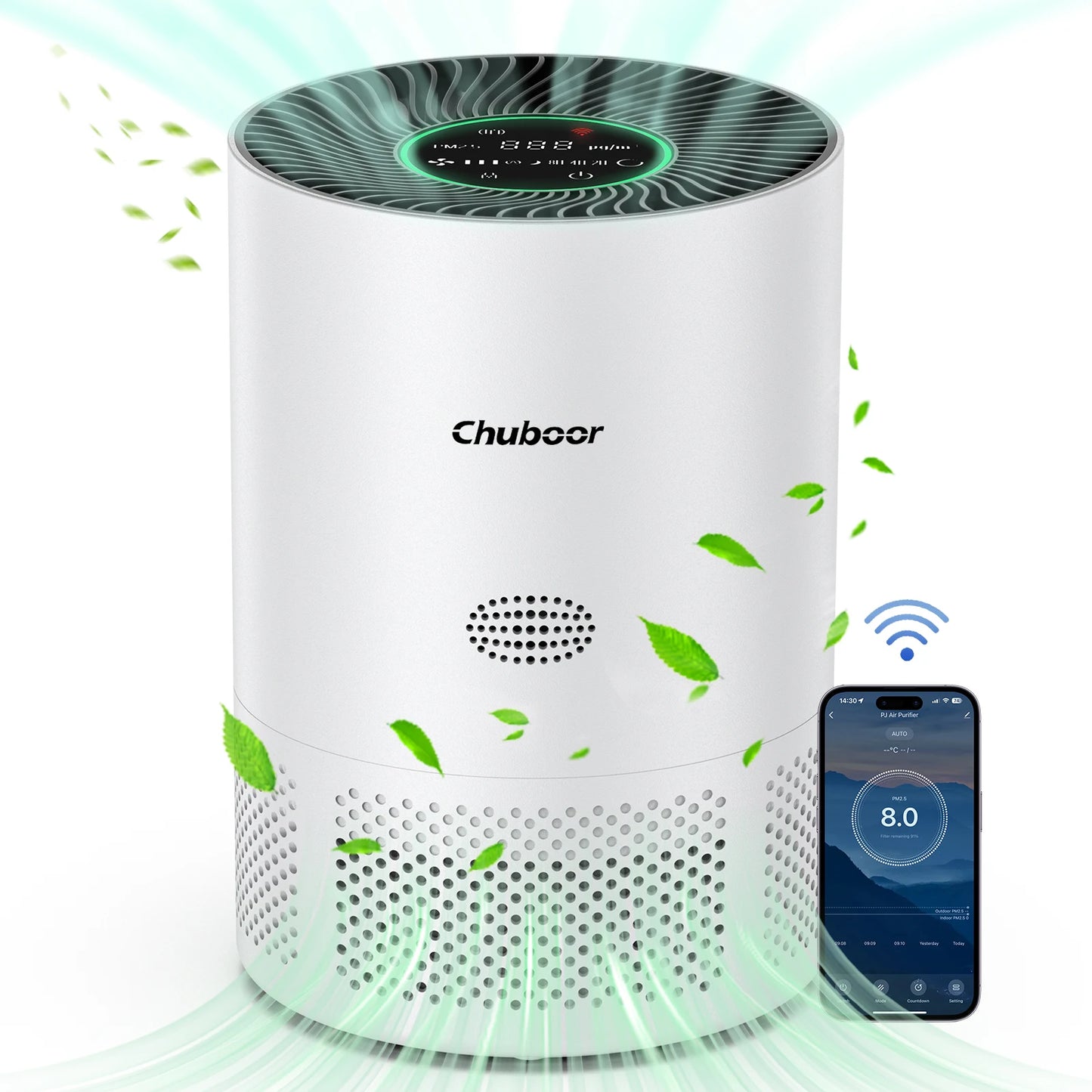 Air Purifiers True HEPA for Bedroom Room kitchen washroom