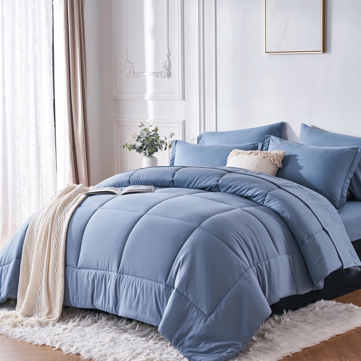 7 Piece Bed In A Bag Comforter Set