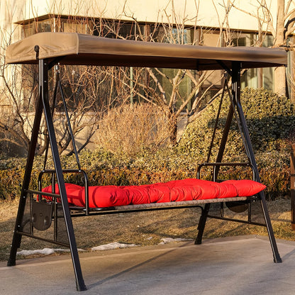 Porch Swing Cushion, Waterproof Outdoor Bench Replacement Cushion, Suitable For Patio Furniture, Garden Porches, And Two-Sea
