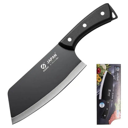 The stainless steel kitchen knife is a lightweight and sharp tool suitable for cutting vegetables meat and fruits in the kitchen