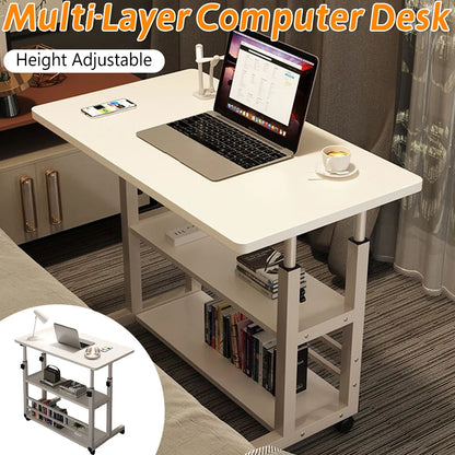 Multi-Layer Standing  Computer  Workstation  Bedside Table