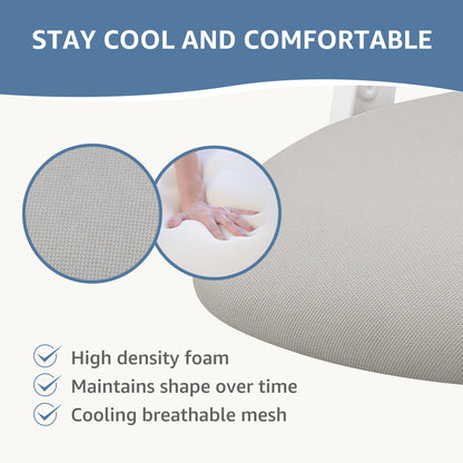 Computer Desk Chair Flip-up Arms Adjustable Headrests Comfortable Lumbar Support