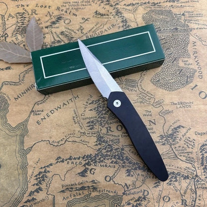 3407 Multi-functiona Folding Knife Durable 440c Steel Outdoor Camping Hiking Tool EDC Knife Practical Cutting Knife Gift for Men