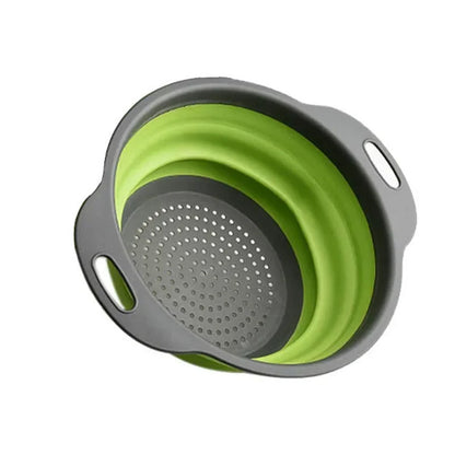 Foldable Strainer Fruit Vegetable Washing Basket Colander Collapsible Drainer
