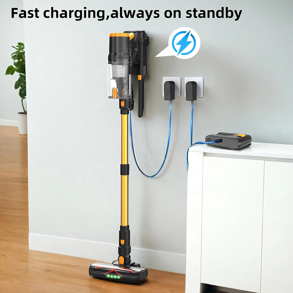 Blossom DSV112A Cordless Vacuum Cleaner 550W 45000PA – Powerful Brushless Motor, Handheld Home Vacuum