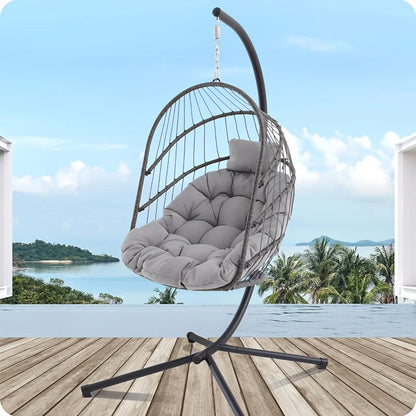 Porch Swing Cushion, Waterproof Outdoor Bench Replacement Cushion, Suitable For Patio Furniture, Garden Porches, And Two-Sea