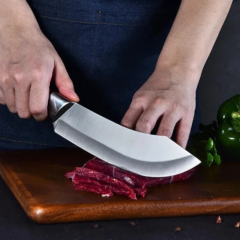1-4pcs Kitchen Knives Forged Boning Knife Stainless Steel Chef's Knife for Cooking Fruit Knife BBQ Meat Cleaver Butcher Knives
