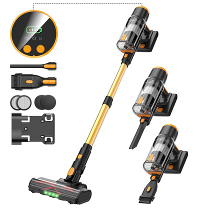 Blossom DSV112A Cordless Vacuum Cleaner 550W 45000PA – Powerful Brushless Motor, Handheld Home Vacuum