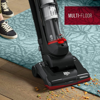 Lightweight Upright Bagless Vacuum Cleaner for Carpet and Hard Floor, Powerful Corded Home Use