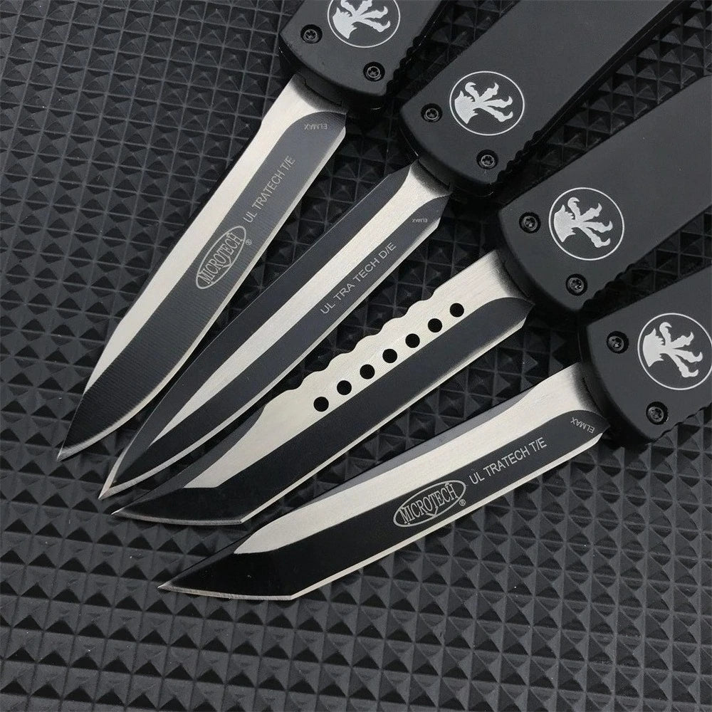 UT70 A High-quality Zinc Alloy Handle Outdoor Folding Knife Rock Climbing Camping Portable Holiday Gifts Essential Equipment Tool