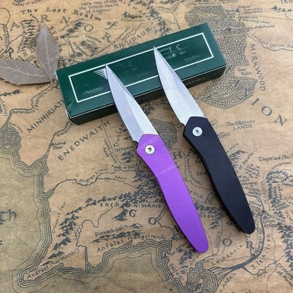 3407 Multi-functiona Folding Knife Durable 440c Steel Outdoor Camping Hiking Tool EDC Knife Practical Cutting Knife Gift for Men