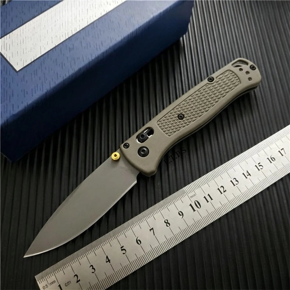 Ranger Green BM535 Bugout AXIS Folding Pocket Knife EDC Knife Outdoor Camping Hunting Fishing Tools