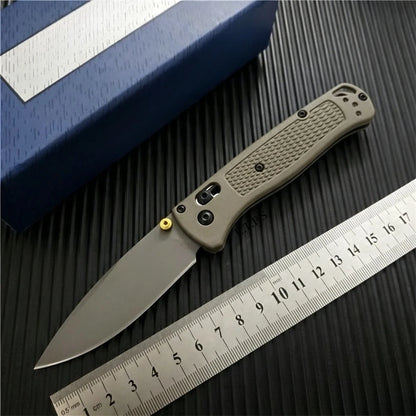 Ranger Green BM535 Bugout AXIS Folding Pocket Knife EDC Knife Outdoor Camping Hunting Fishing Tools