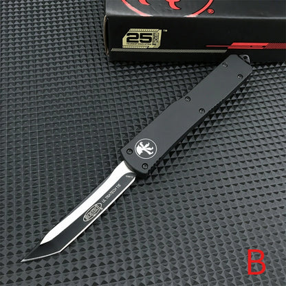 UT70 A High-quality Zinc Alloy Handle Outdoor Folding Knife Rock Climbing Camping Portable Holiday Gifts Essential Equipment Tool