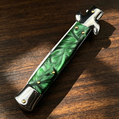 9-inch Pocket Knife Folding knife Stainless steel blade Outdoor Hunting Survival Knife Hiking knife self defense tactical knife Camping Fishing Tools Knife EDC Knife