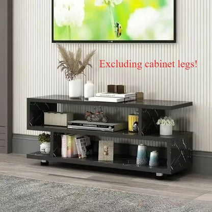 Living room, bedroom, TV cabinet, coffee table cabinet, mini minimalist floor, space saving, minimalist coffee table combination
