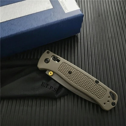 Ranger Green BM535 Bugout AXIS Folding Pocket Knife EDC Knife Outdoor Camping Hunting Fishing Tools