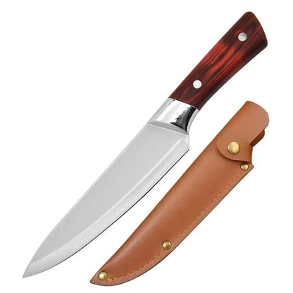 1-4pcs Kitchen Knives Forged Boning Knife Stainless Steel Chef's Knife for Cooking Fruit Knife BBQ Meat Cleaver Butcher Knives