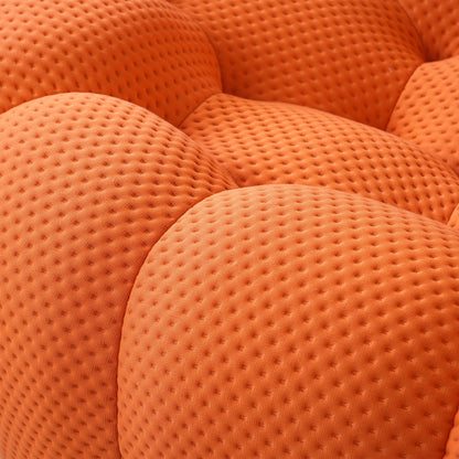 Sdorens 49'' Oversized Boneless Bubble Couch Chair Football-Shaped Design Curved Couch for Living Room No Assembly Required