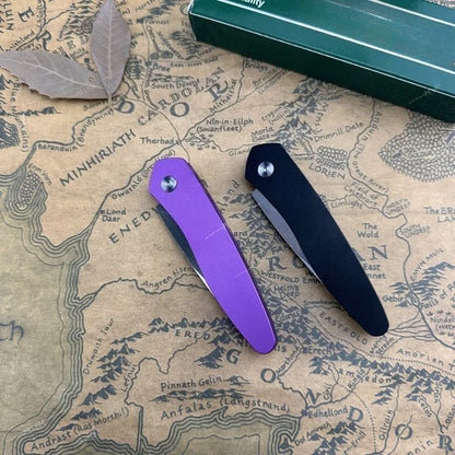 3407 Multi-functiona Folding Knife Durable 440c Steel Outdoor Camping Hiking Tool EDC Knife Practical Cutting Knife Gift for Men