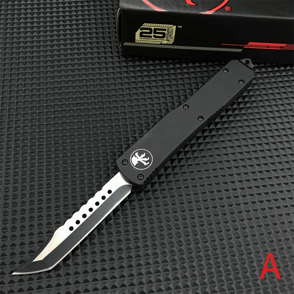 UT70 A High-quality Zinc Alloy Handle Outdoor Folding Knife Rock Climbing Camping Portable Holiday Gifts Essential Equipment Tool