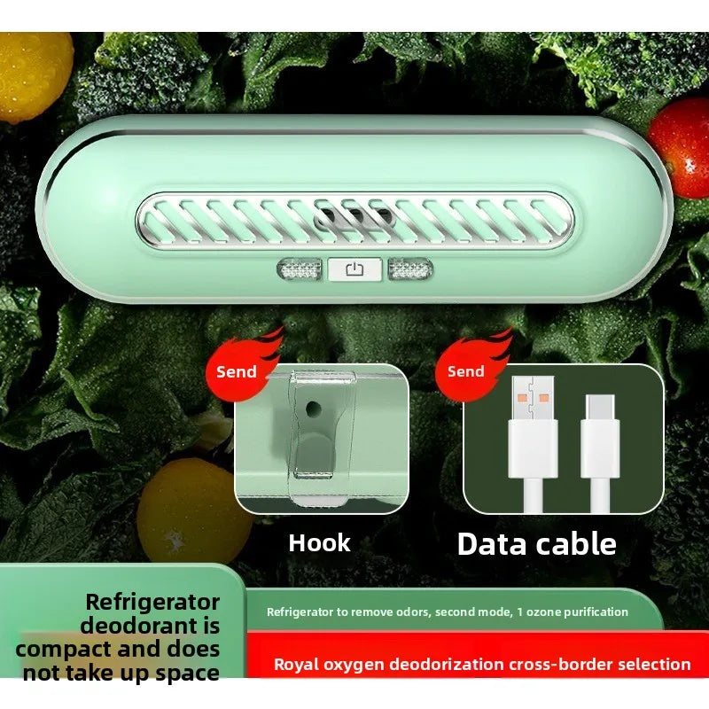 Deodorant Device with Fresh-Keeping, Sterilization, Disinfection & Purification Functions