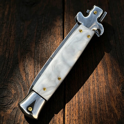 9-inch Pocket Knife Folding knife Stainless steel blade Outdoor Hunting Survival Knife Hiking knife self defense tactical knife Camping Fishing Tools Knife EDC Knife