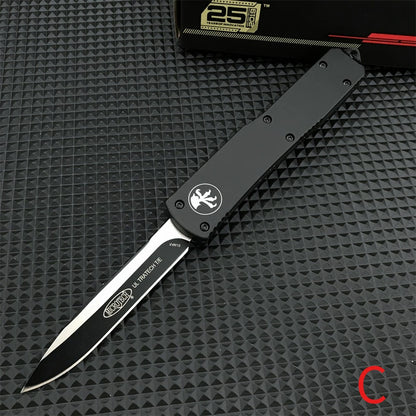 UT70 A High-quality Zinc Alloy Handle Outdoor Folding Knife Rock Climbing Camping Portable Holiday Gifts Essential Equipment Tool