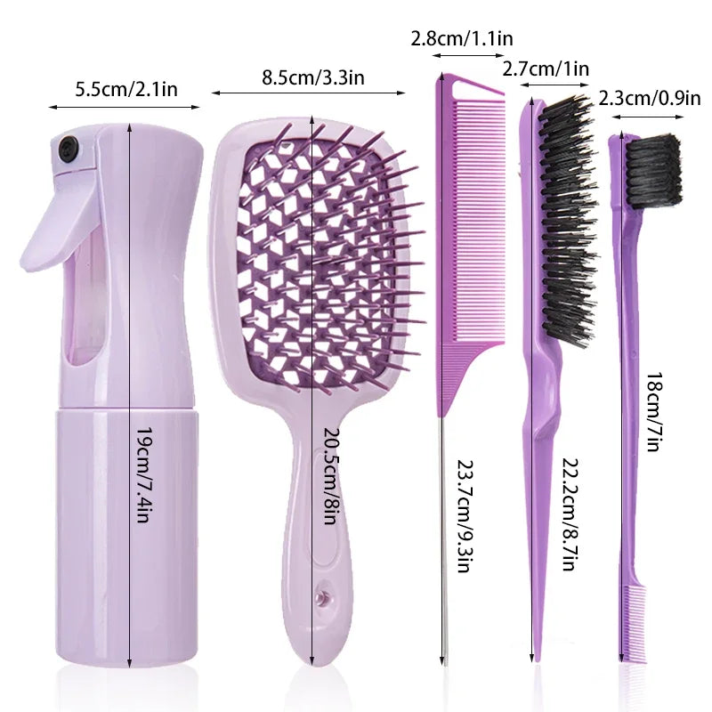 5/6 Pcs Detangling Hairbrush