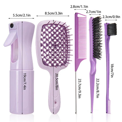 5/6 Pcs Detangling Hairbrush