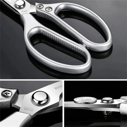Stainless Steel Kitchen Scissors Handle for Cutting Chicken Bones Meat Fish Scissors Kitchen accessories Kitchen Scissors