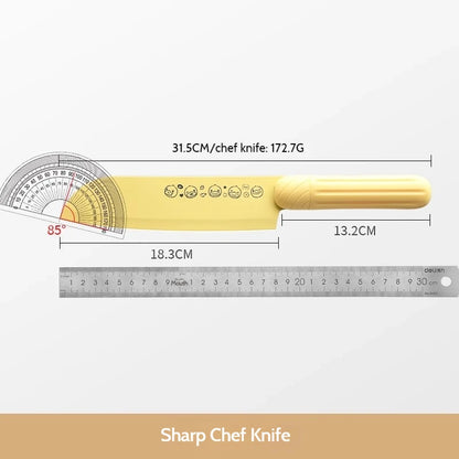 Kitchen Knives Set Stainless steel multi-functional Chef's Knive Vegetable Fruit Meat Cutting Durable Slicing Knife