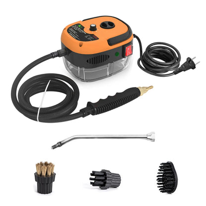Portable Handheld Steam Cleaner with Brush Heads for Furniture Car
