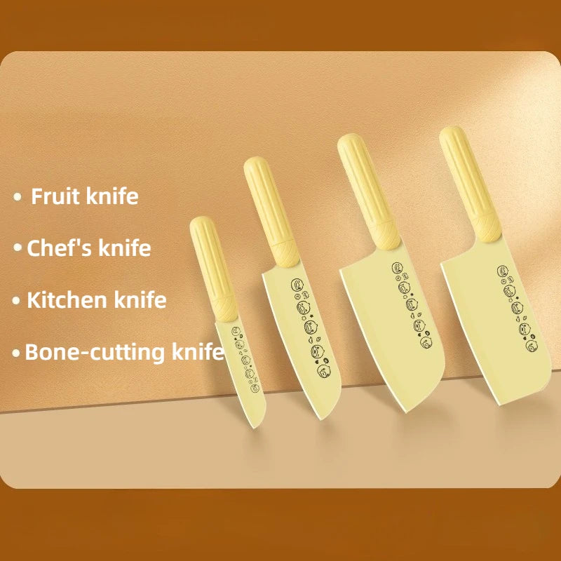 Kitchen Knives Set Stainless steel multi-functional Chef's Knive Vegetable Fruit Meat Cutting Durable Slicing Knife